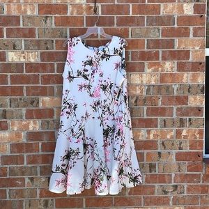 Julian Taylor New York Size 20W NWT Dress Sleeveless Zipper closure Fit & Flare